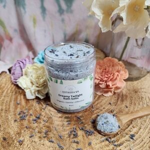Handmade Dreamy Twilight fizzy bath salts